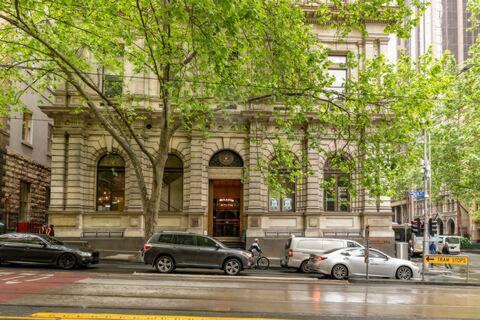 Roma Studio Apartment In Collins Street Melbourne Eksteriør bilde